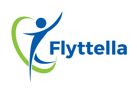 Flyttella logotyp